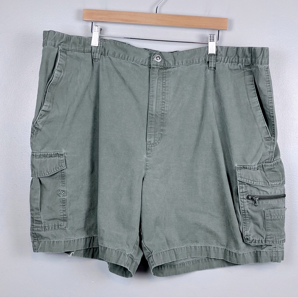 Columbia Sportswear Men's XCO 100% Cotton Canvas Cargo Shorts Size 3XB; Outdoor
